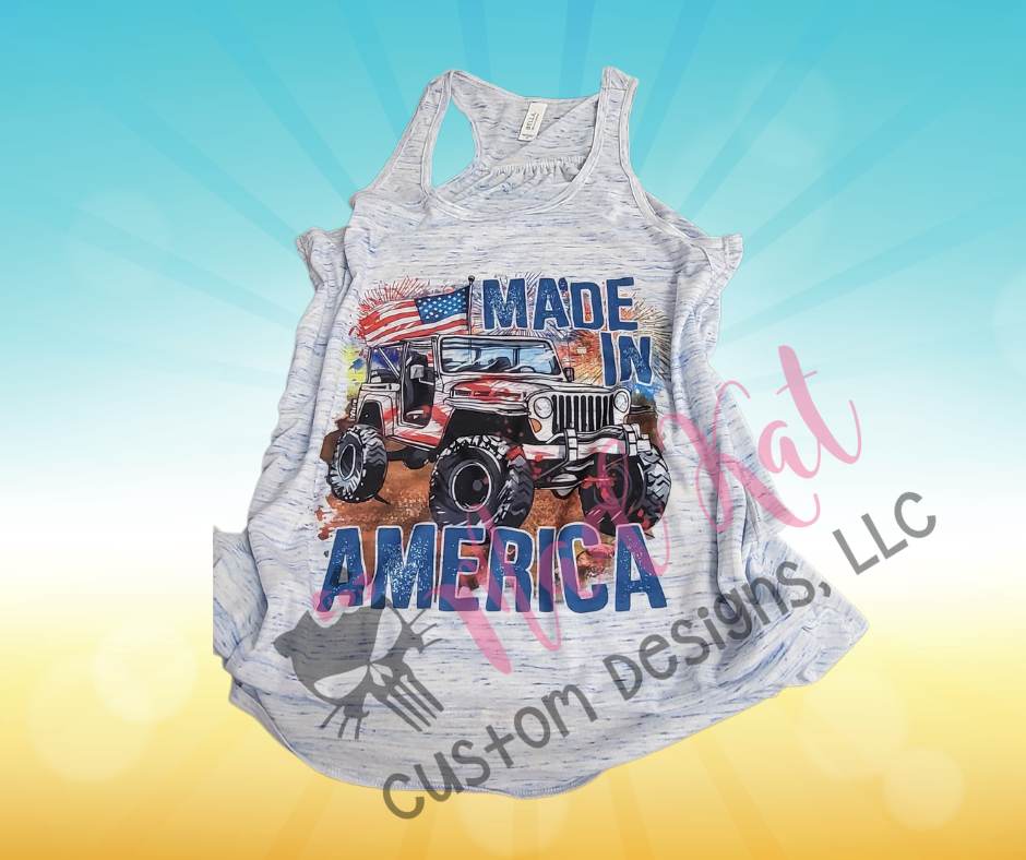 4th of July Tank – Mad Kat Custom Designs, LLC
