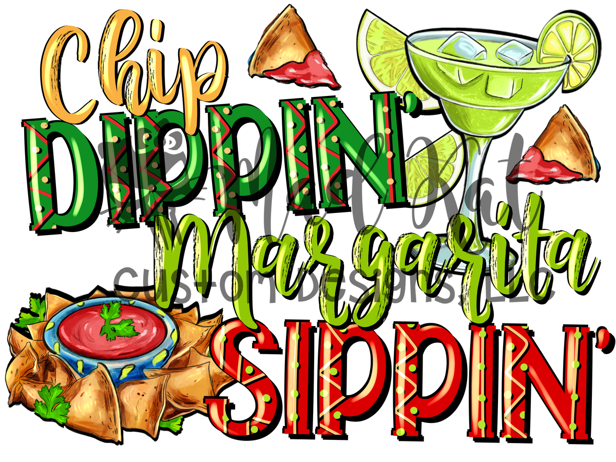 Chip Dippin and Margarita Sippin Sweatshirt