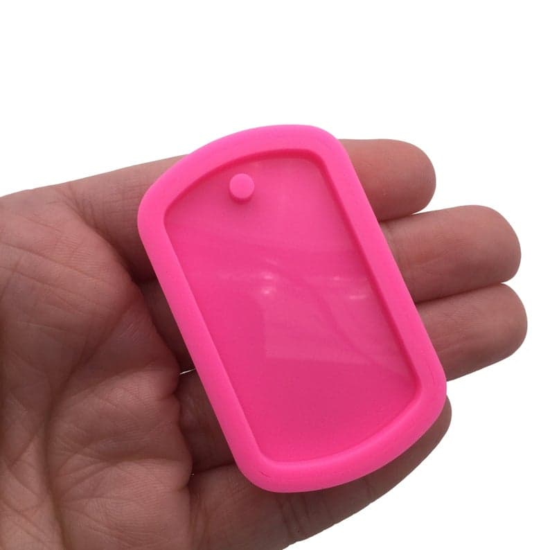 Dog Tag Silicone Mold Mad Kat Custom Designs, LLC