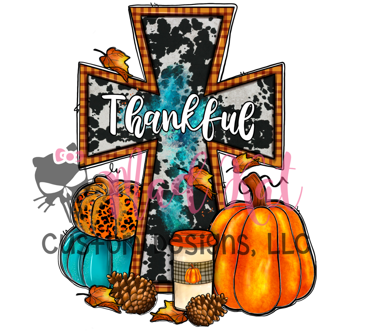 Fall 27 Sublimation Transfer – Mad Kat Custom Designs, LLC