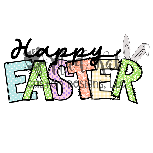 Happy Easter HTV transfer