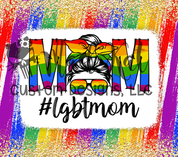 #LGBTMom Tumbler Print