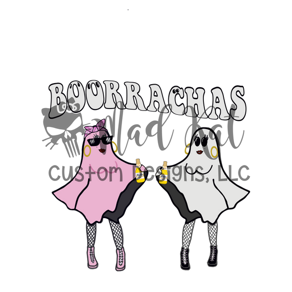 Boo RRachas Sublimation Transfer