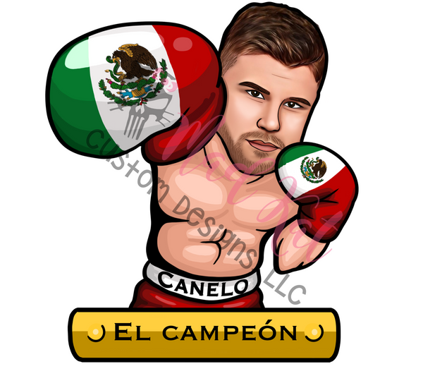 Canelo 4 HTV transfer