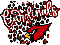 Cardinals Leopard HTV transfer