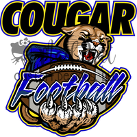 Cougars Football Sublimation Transfer