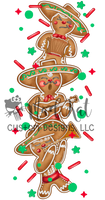 Felix Navidad Mariachi Sleeve Sublimation Transfer