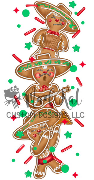 Felix Navidad Mariachi Sleeve Sublimation Transfer