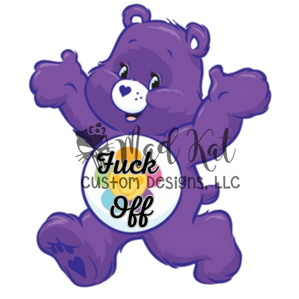 Dark Purple Inspiration Bear