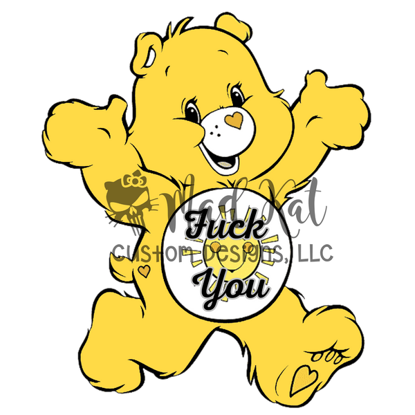 Yellow Inspiration Bear