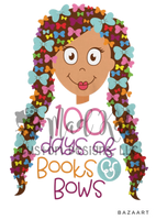 100 Days Books & Bows HTV Transfer