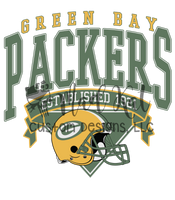 Packers Sublimation Transfer