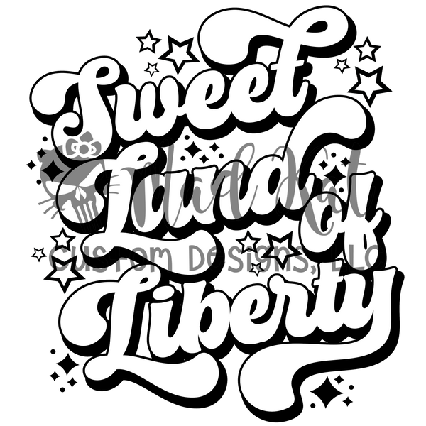 Sweet Land of Liberty HTV transfer