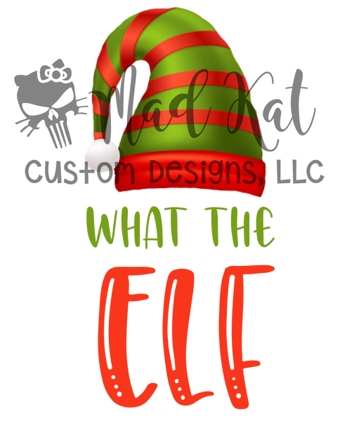 What The Elf Sublimation Transfer