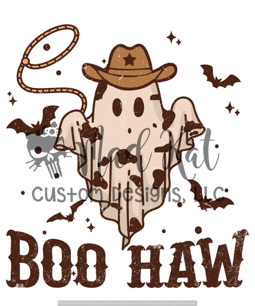 Boo Haw Sublimation Transfer
