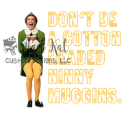 Cotton Headed HTV transfer