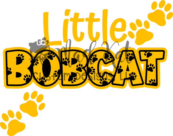 Little Bobcats Sublimation Transfer