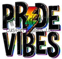 Pride Vibes HTV transfer