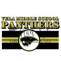 Vela Panthers Sublimation Transfer