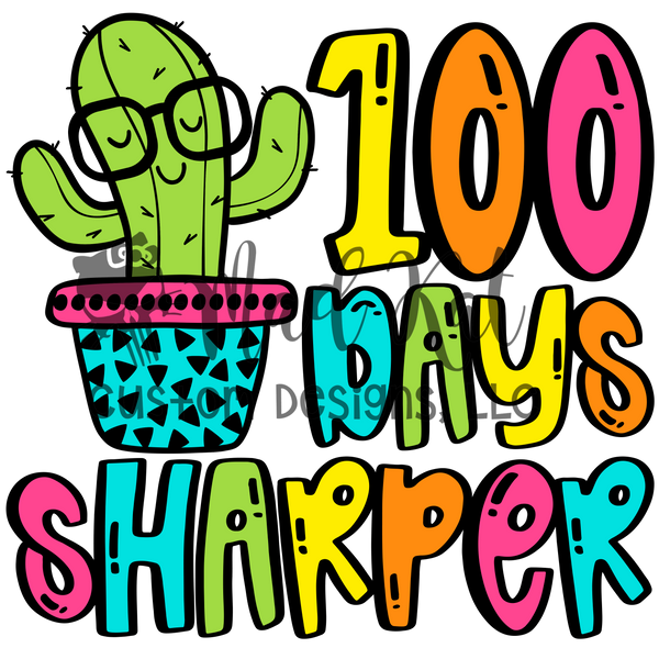 100 Days Sharper HTV transfer