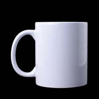 11 oz Ceramic Coffee Mug White