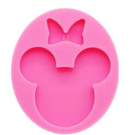 Mouse w/ Bow Silicone Mold