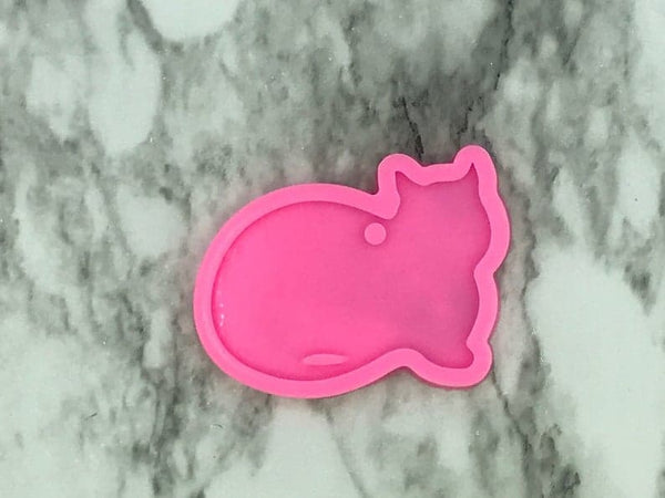 Cat Laying Down Silicone Mold