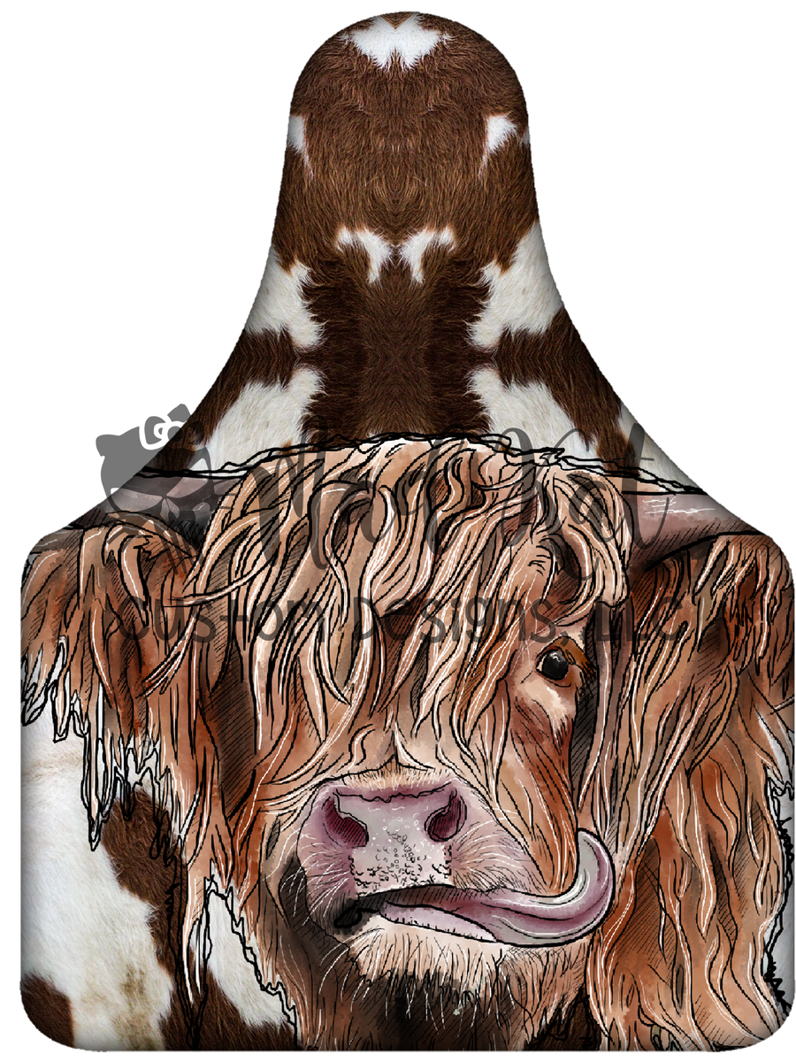 Cow Tag Cow HTV transfer – Mad Kat Custom Designs, LLC