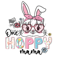 One Hoppy Mama HTV transfer