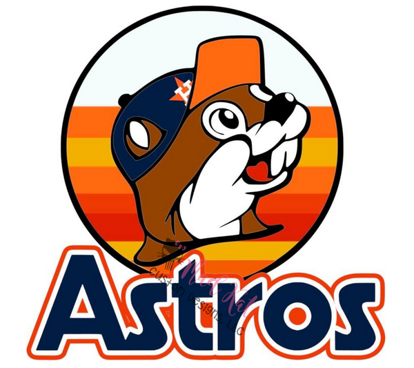 Astros 3 HTV transfer – Mad Kat Custom Designs, LLC