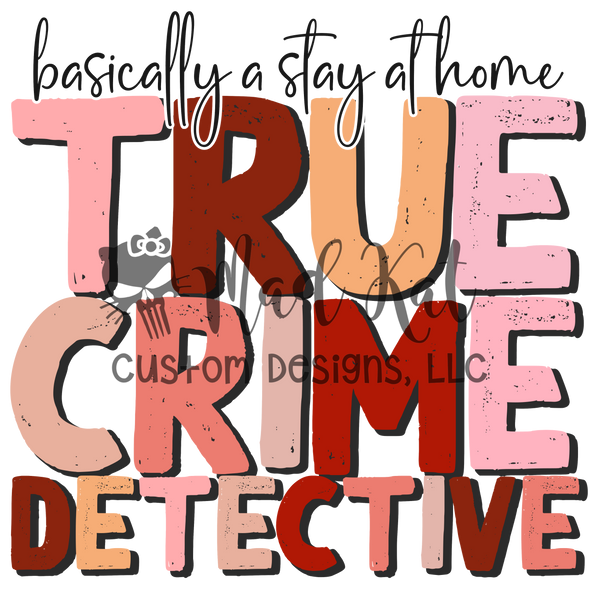 Stay at Home True Crime Detective HTV transfer