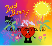 Bad Bunny 22 Sublimation Tumbler Print