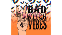 Bad Witch Vibes Sublimation Tumbler Print