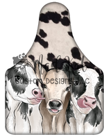 Cow Tag Cowhide 4 Sublimation Transfer
