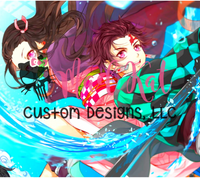 Demon Slayer 10 Sublimation Tumbler Print