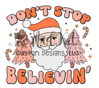 Dont Stop Believin'  HTV transfer