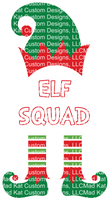 Elf Squad Sublimation Transfer