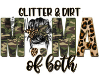 Glitter & Dirt Sublimation Transfer