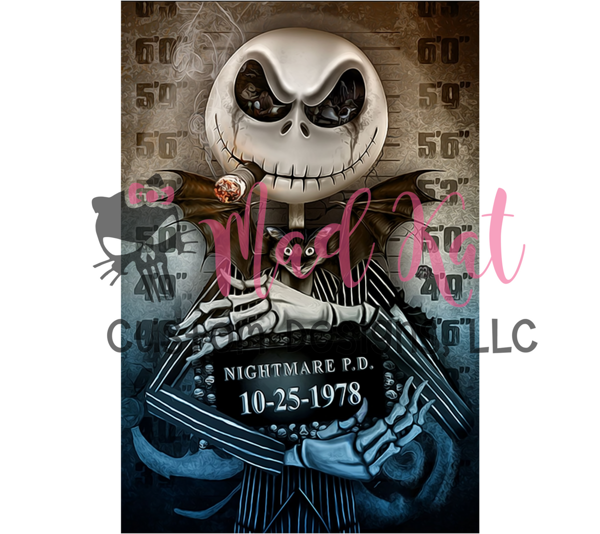 Mugshot 15 HTV transfer – Mad Kat Custom Designs, LLC