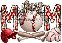 Baseball Mom Sublimation Transfer
