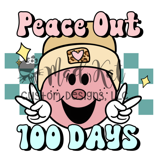 Peace Out 100 Days HTV transfer