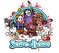 Scare Bears Sublimation Transfer