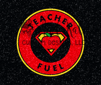 Teacher Fuel Tumbler Print
