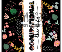 Occupational Therapy Tumbler Print