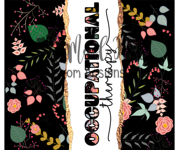 Occupational Therapy Tumbler Print