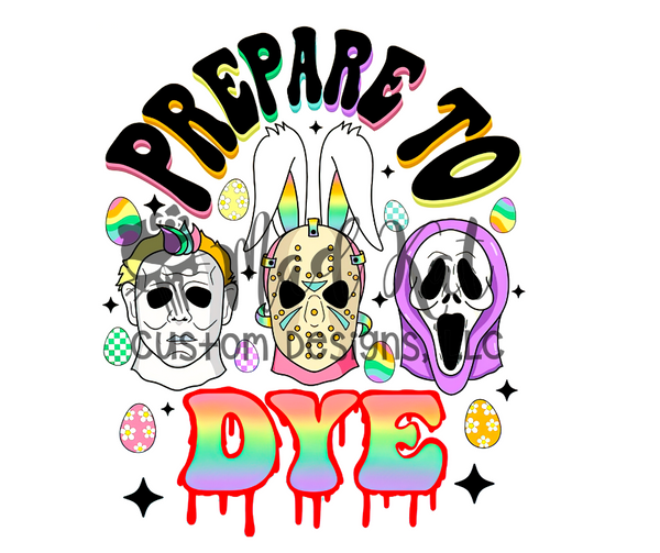 Prepare to Dye HTV transfer