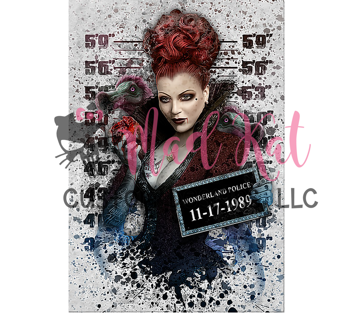 Mugshot 24 HTV transfer – Mad Kat Custom Designs, LLC
