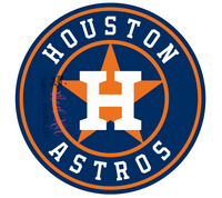 Astros 2 Sublimation Transfer