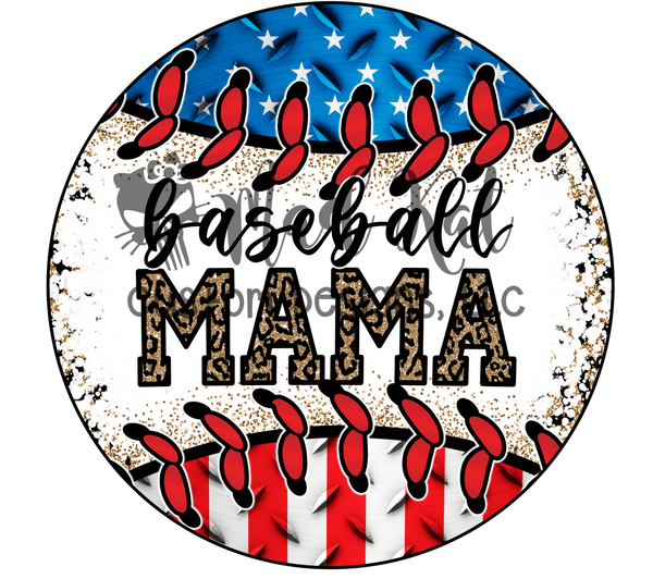 Baseball Mama Sublimation Transfer