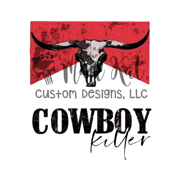 Cowboy Killer Sublimation Transfer